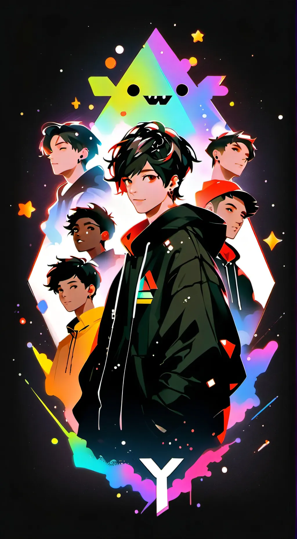 ai character: Vida de Youtuber background