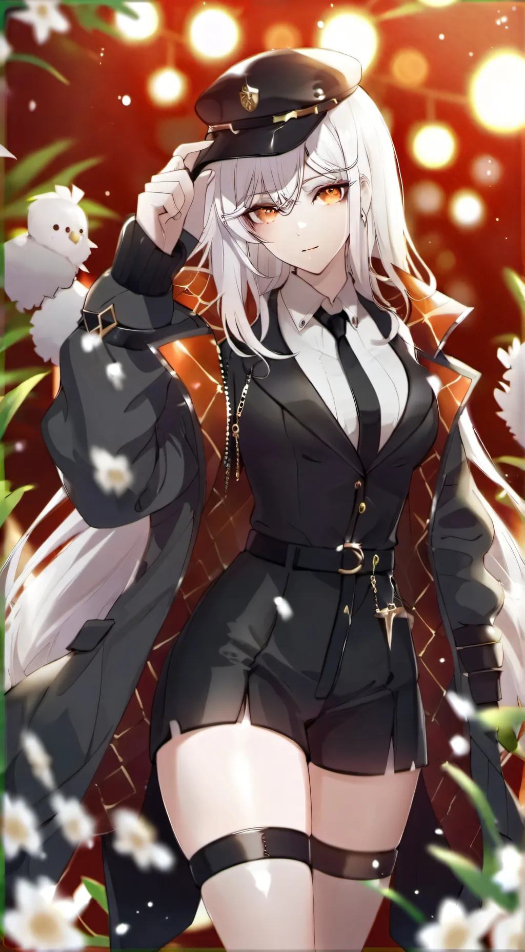 ai character: ash background