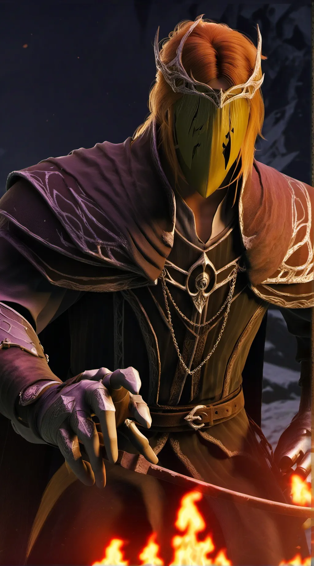 ai character: Forsaken background