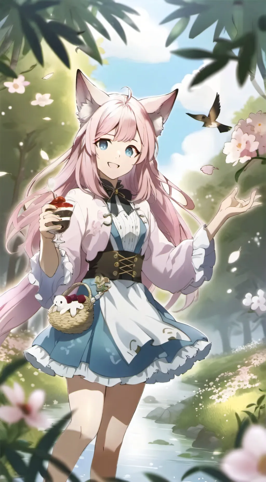 ai character: Mia background