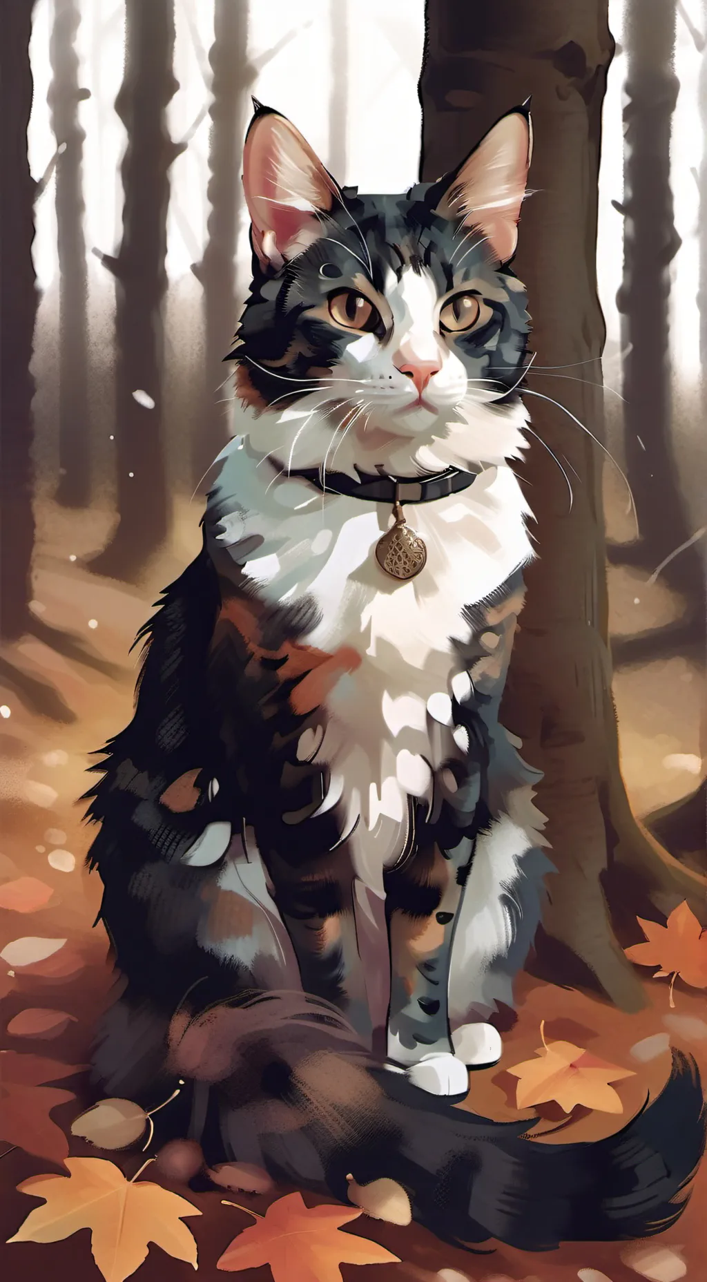 ai character: ♤ Autümnpáw ♧ background