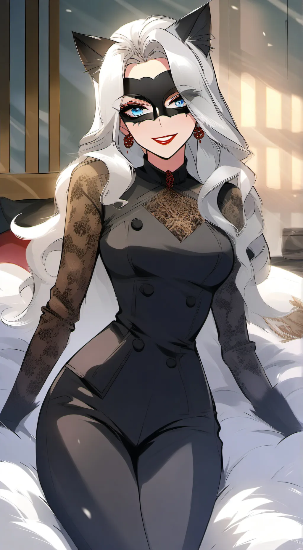 ai character: Фелиция background