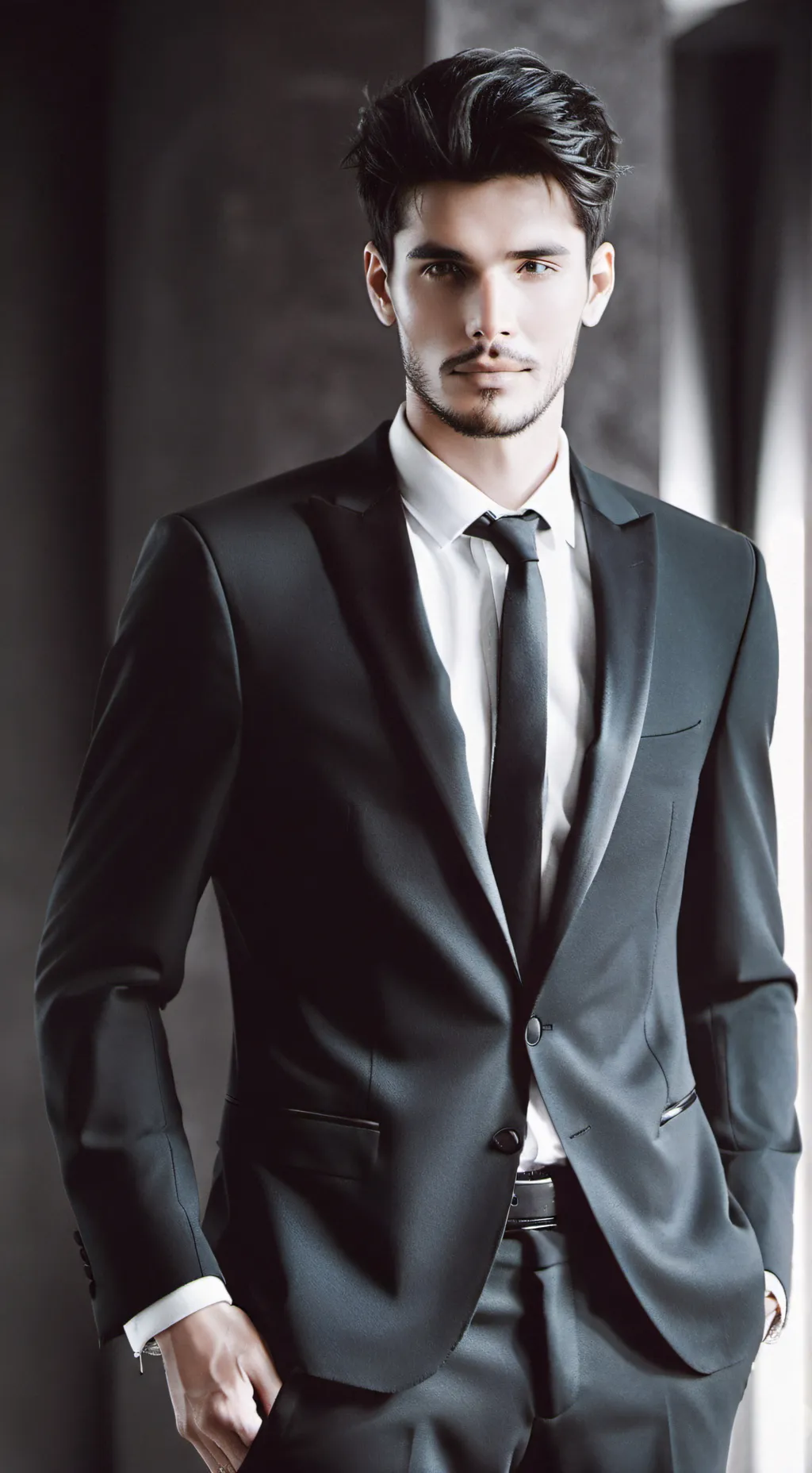 ai character: fatherxX10 background
