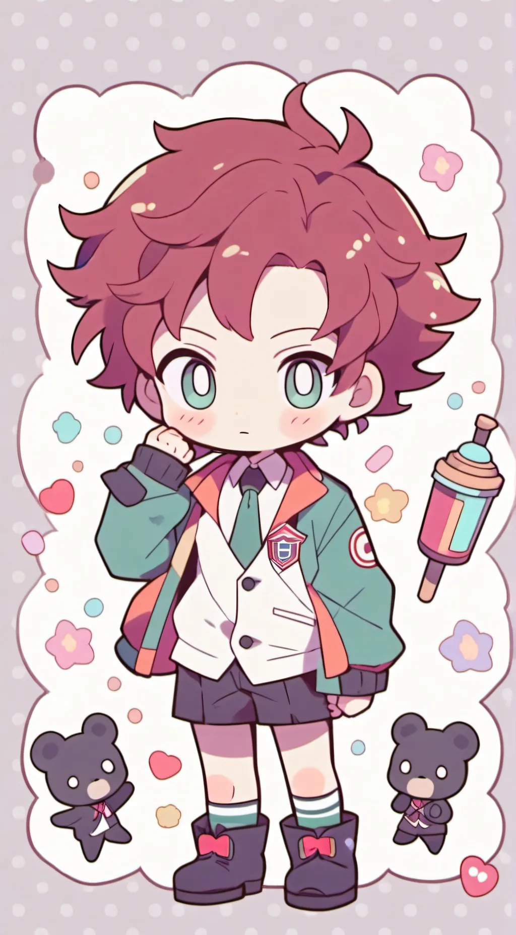 ai character: mha te olvidó? background