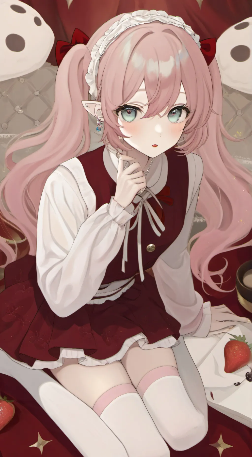 ai character: эльфика background