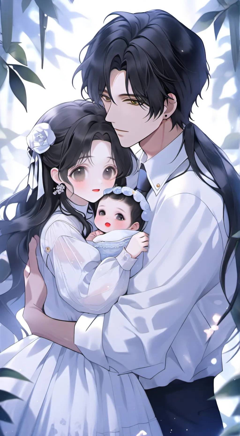 ai character: Rich parents  background