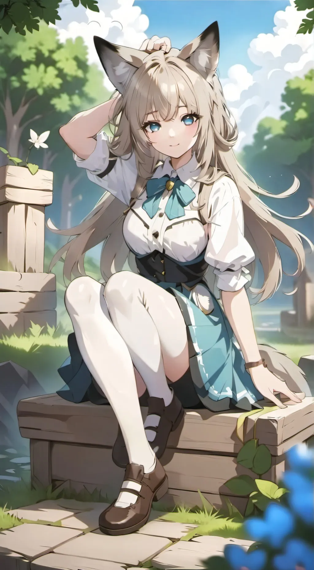 ai character: maie background