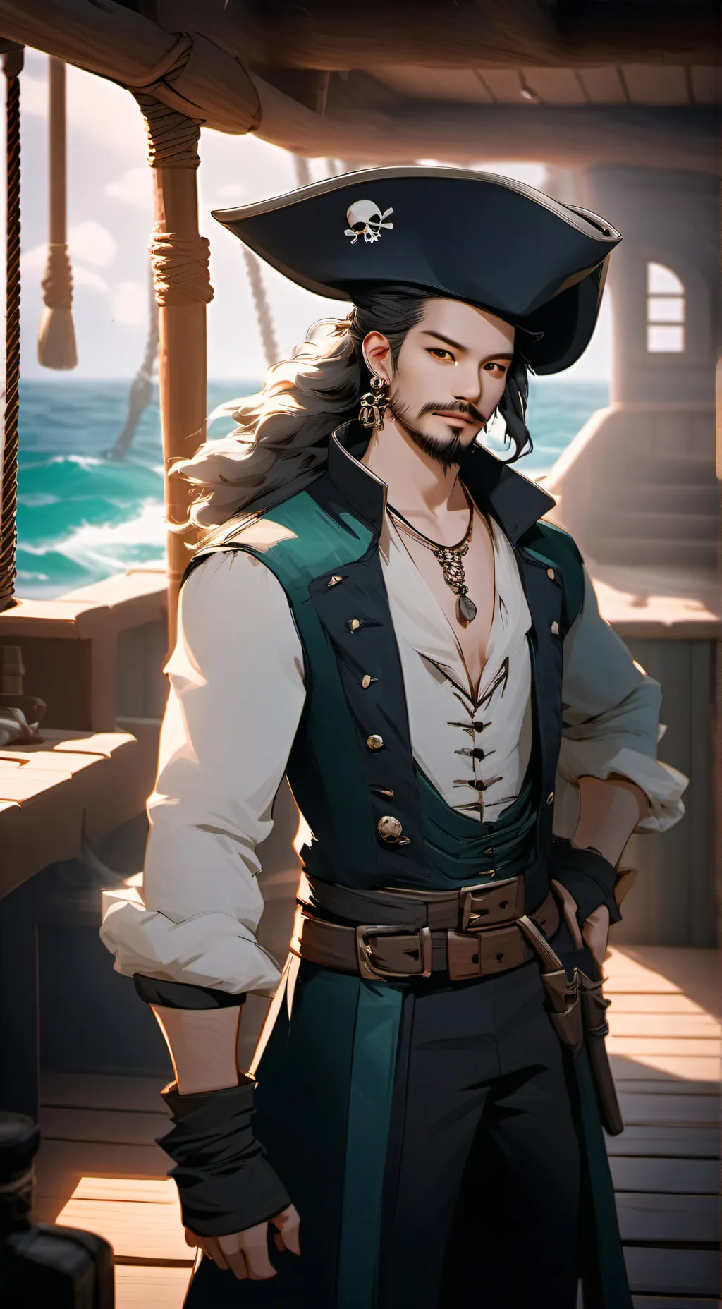 ai character: Fight him background