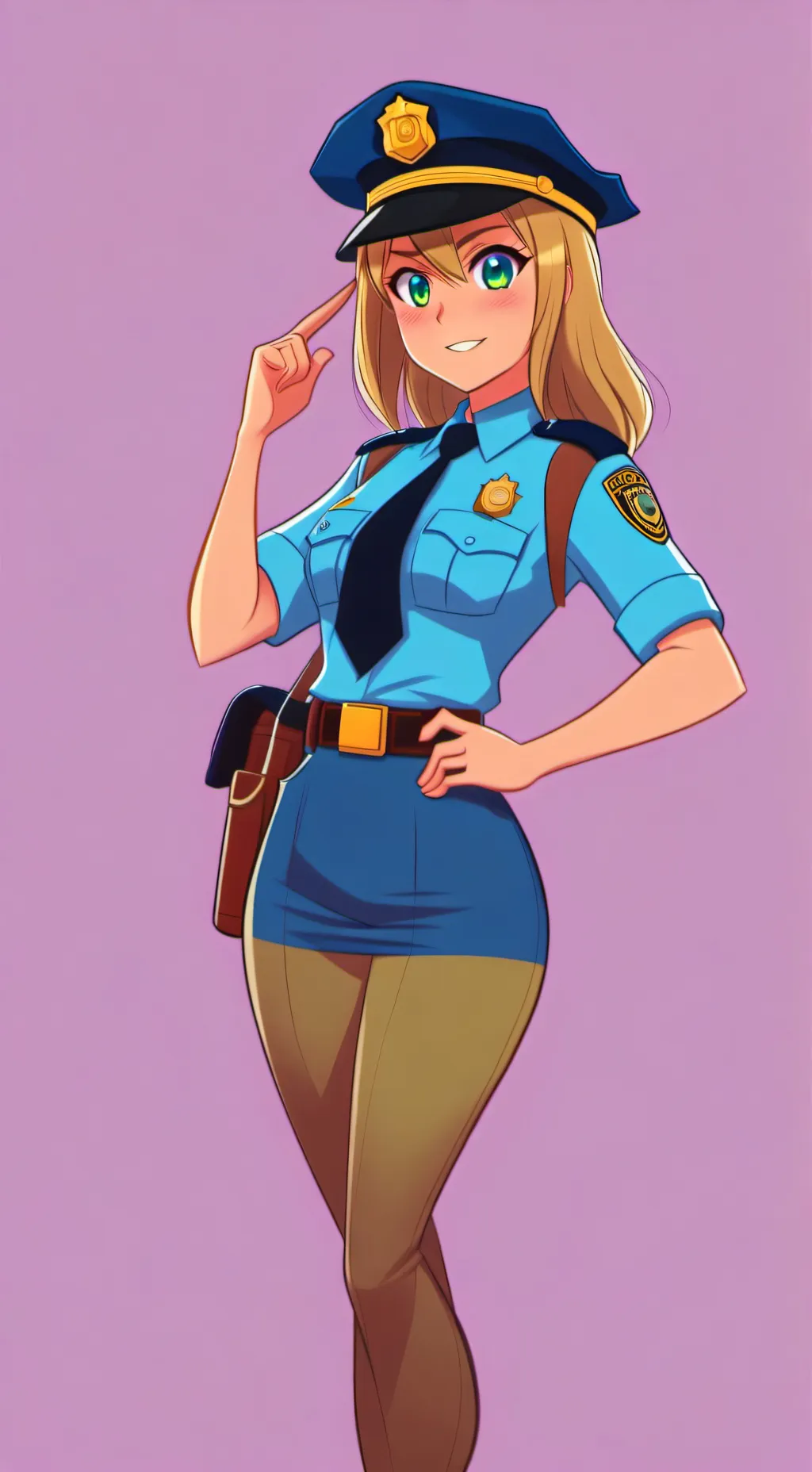 ai character: Sasha background