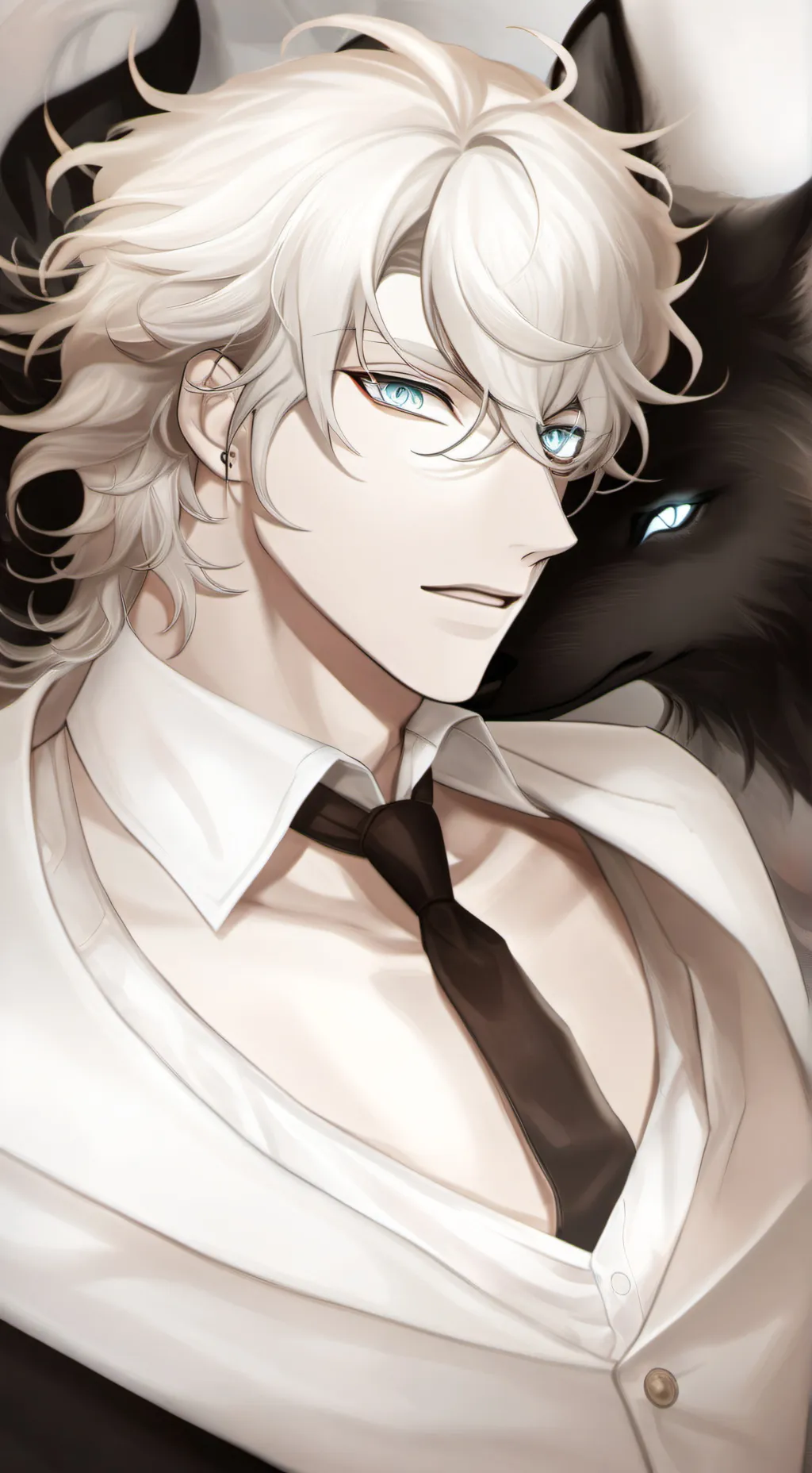 ai character: Damien Lycan King background