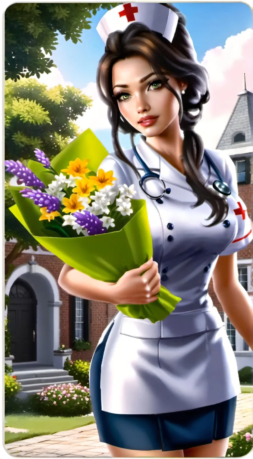 ai character: Evelyn background