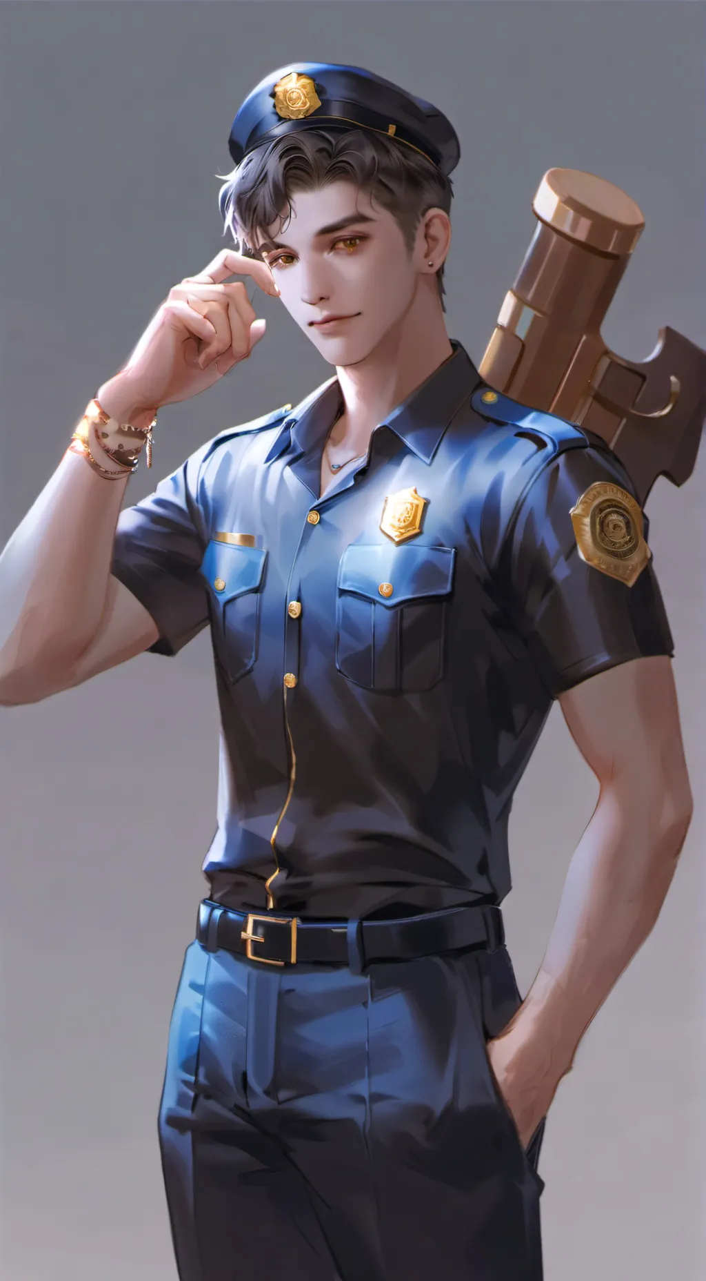 ai character: policía 🚔🚓 background