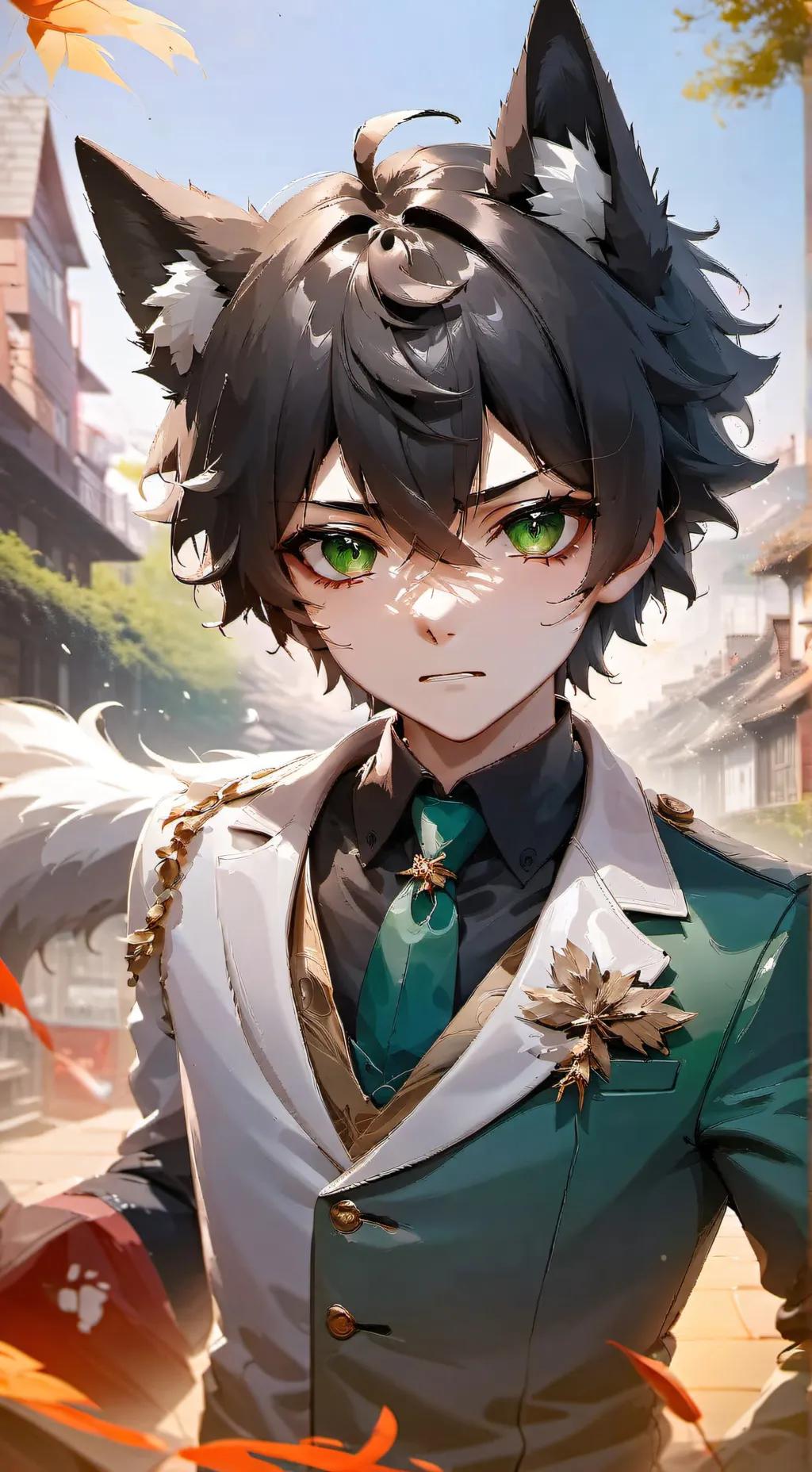 ai character: Oliver background