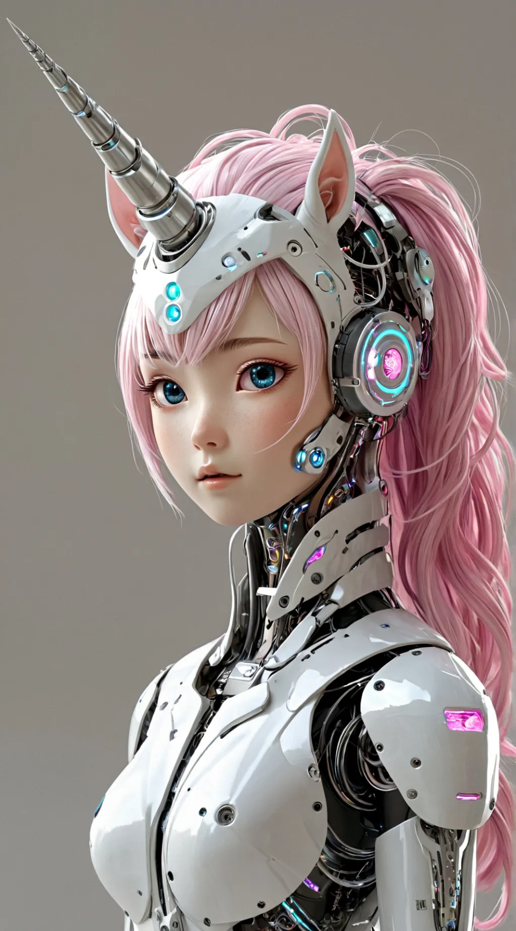 ai character: unicórnio background