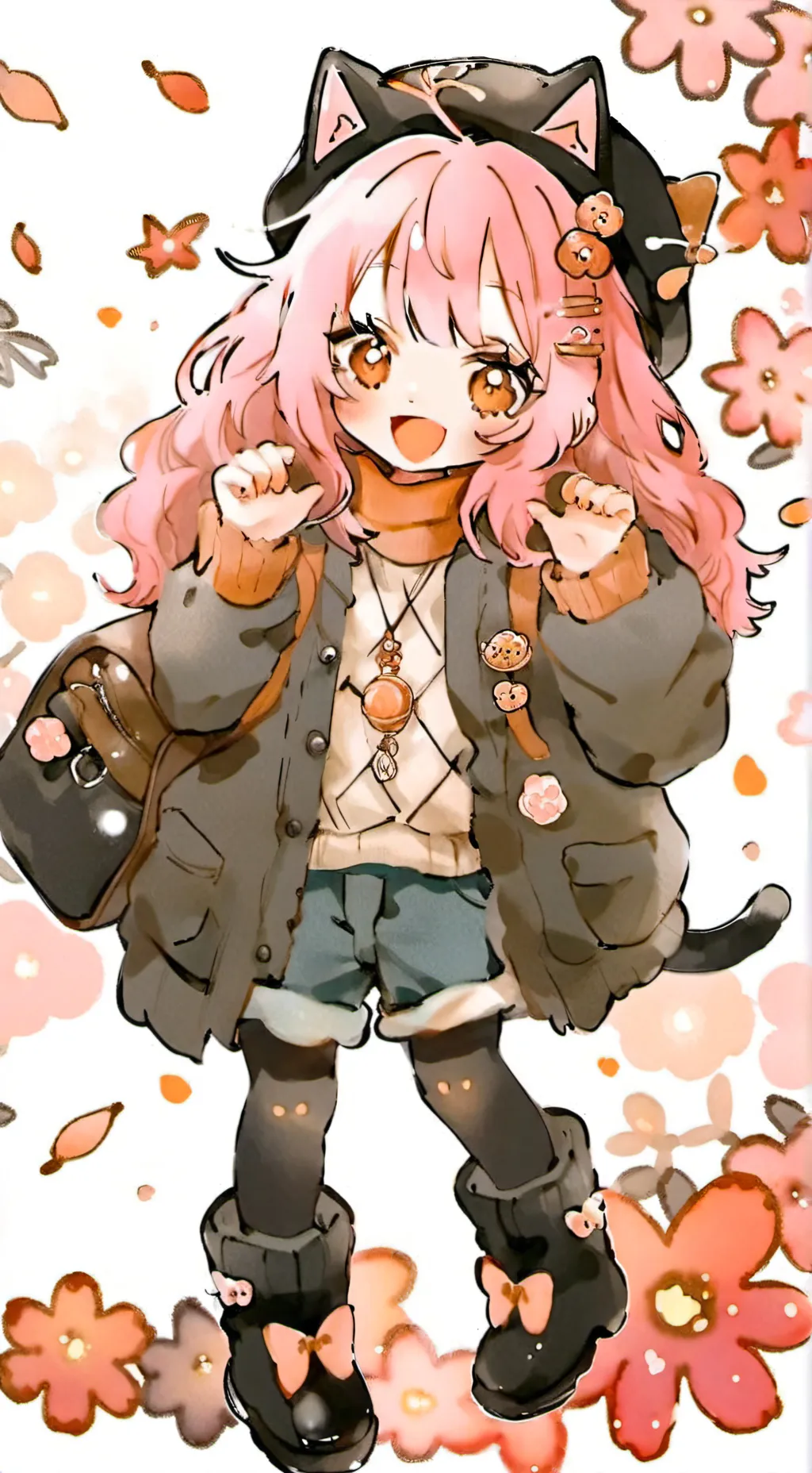 ai character: Nova  background
