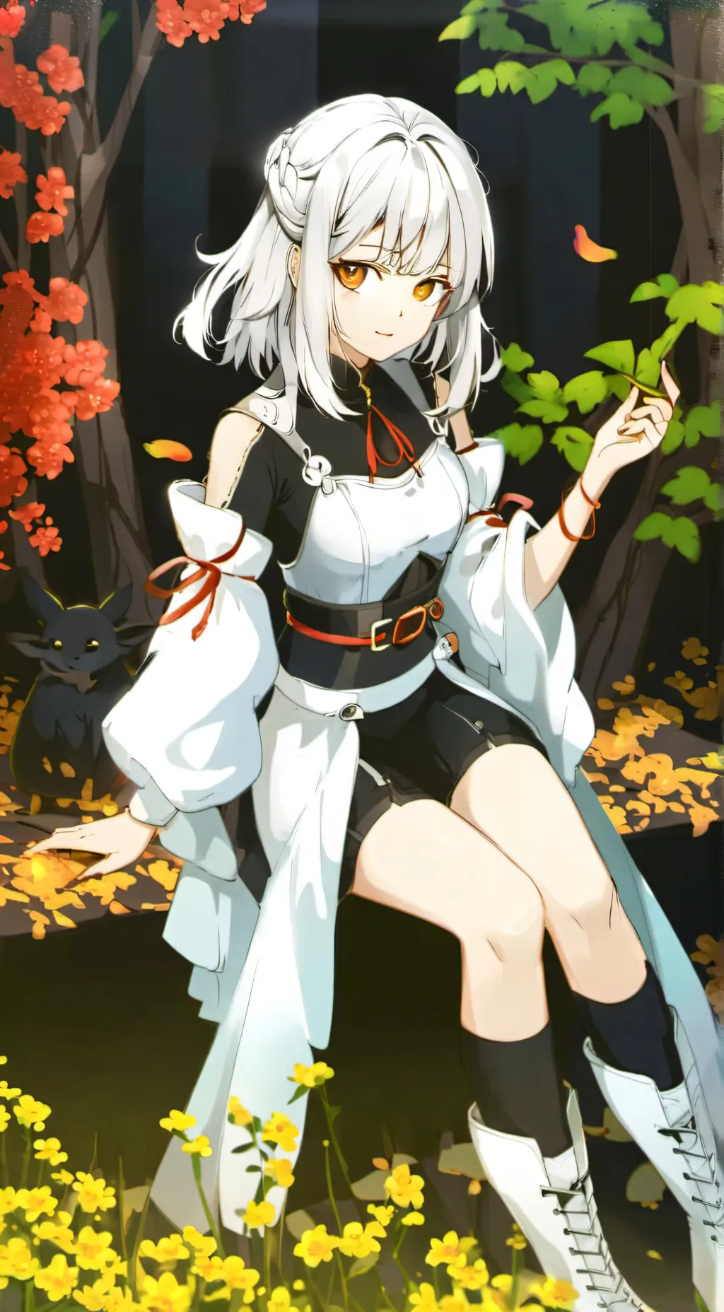 ai character: saray background