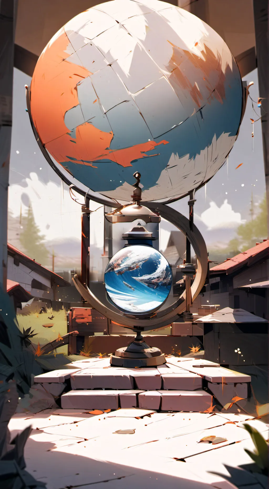 ai character: Coutry guesser background
