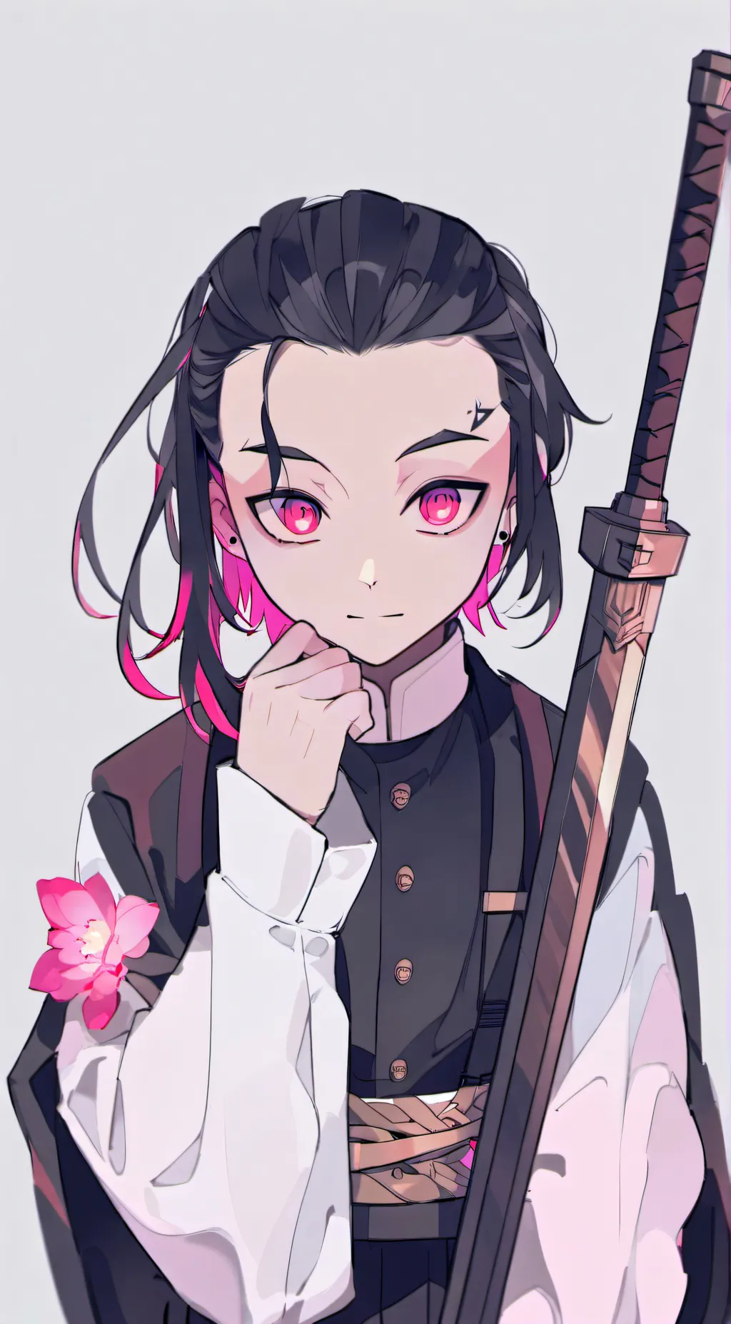 ai character: New hashira background