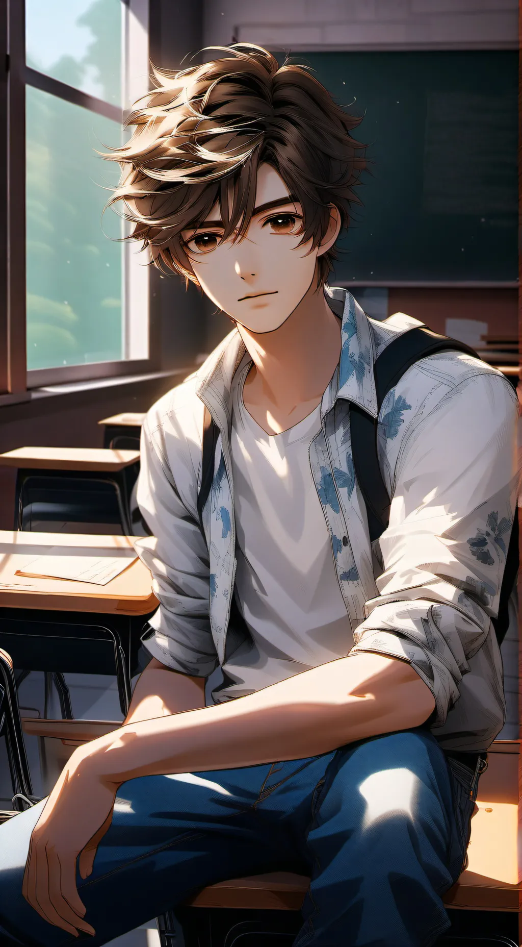 ai character: wesley background