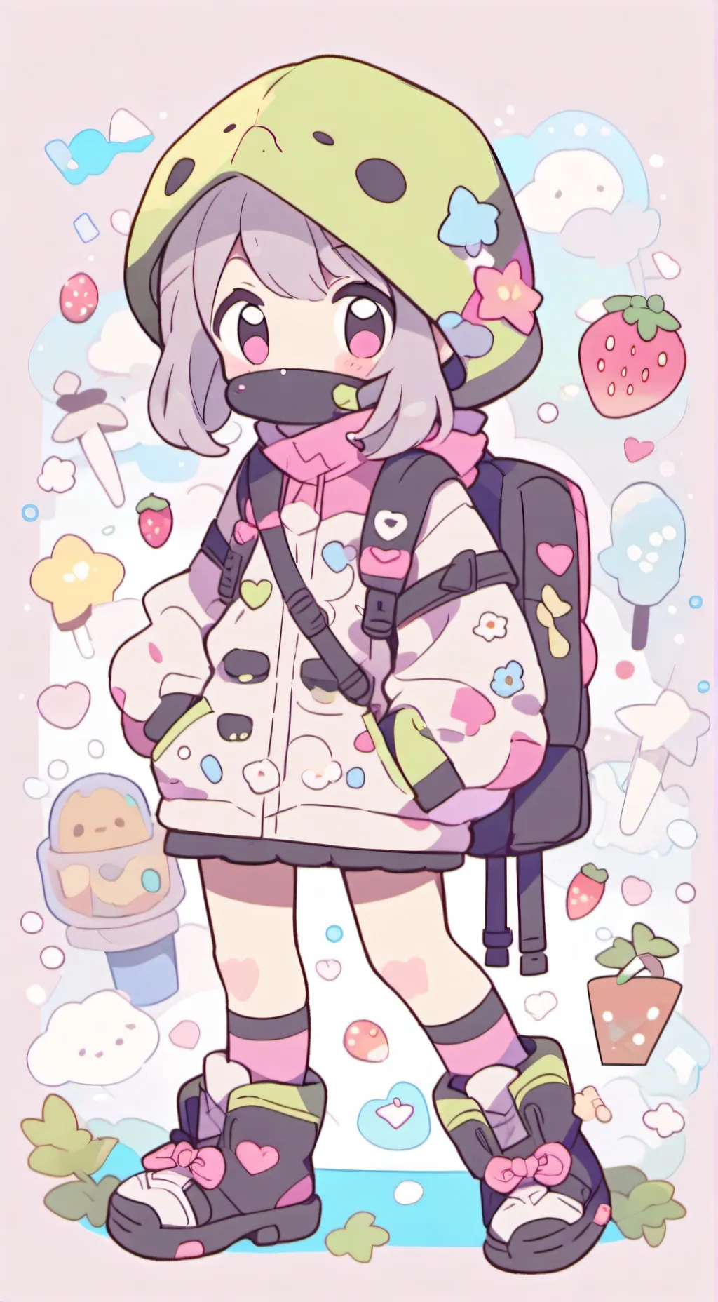 ai character: Dw pick me but... background