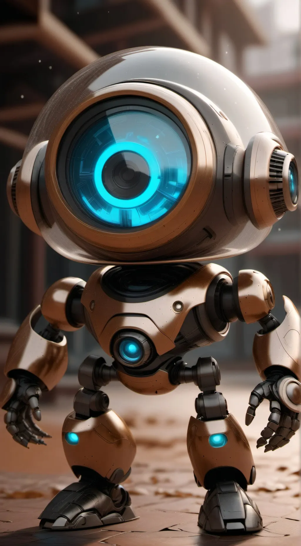 ai character: Ron’s gone wrong background