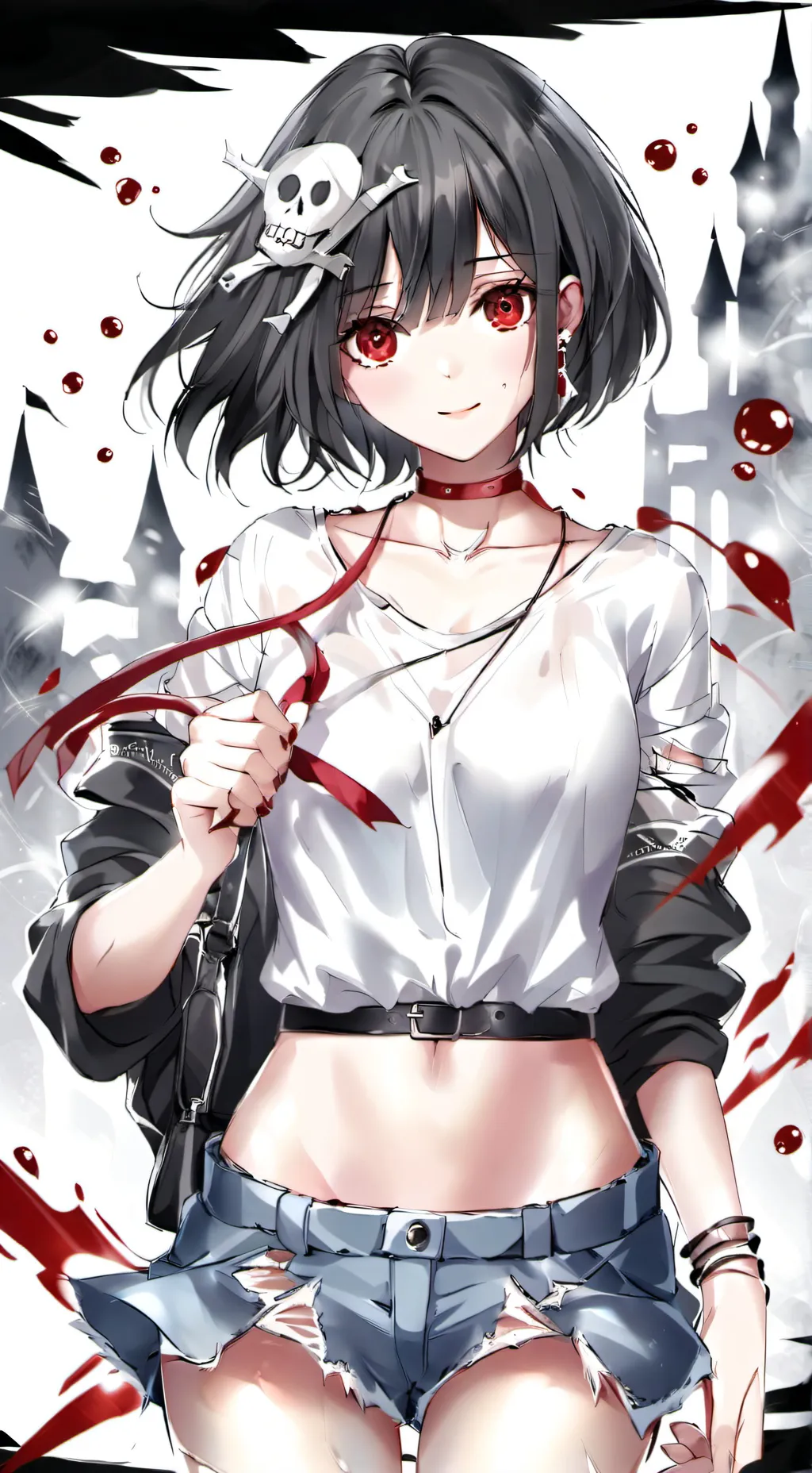 ai character: 🍂 Autumn  background