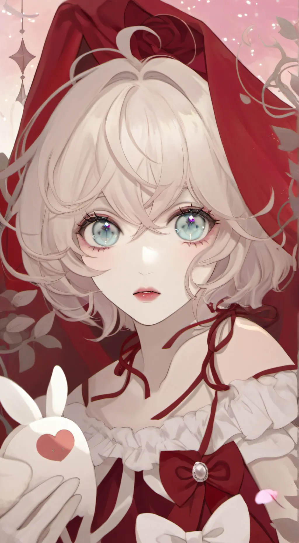 ai character: К. шапочка background