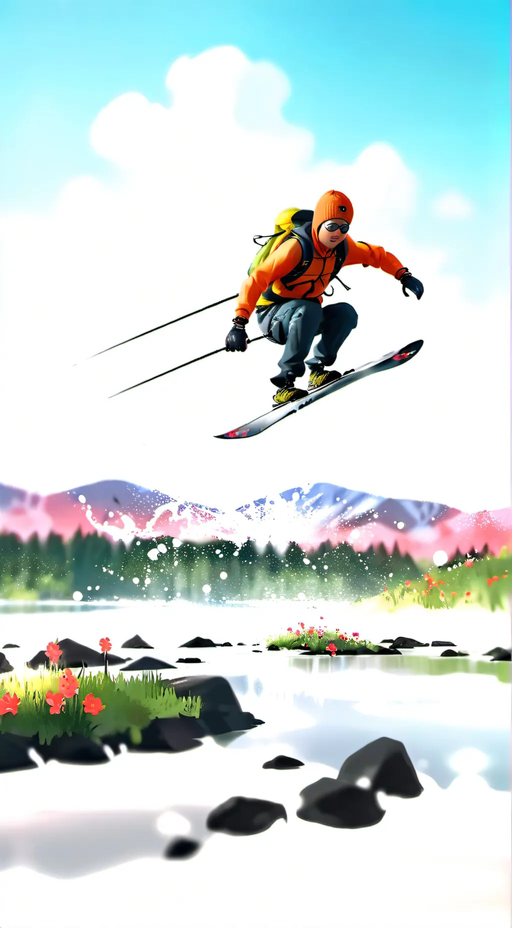 ai character: yo background