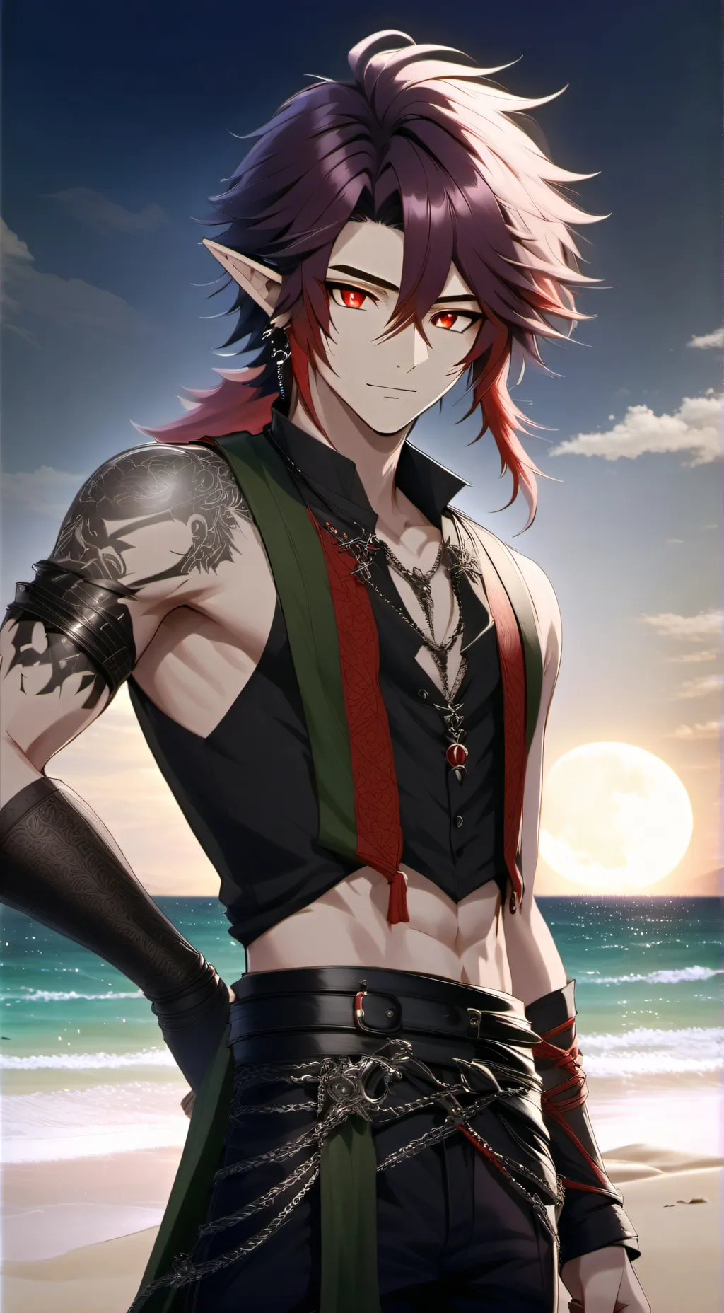 ai character: Salem Nostrada background