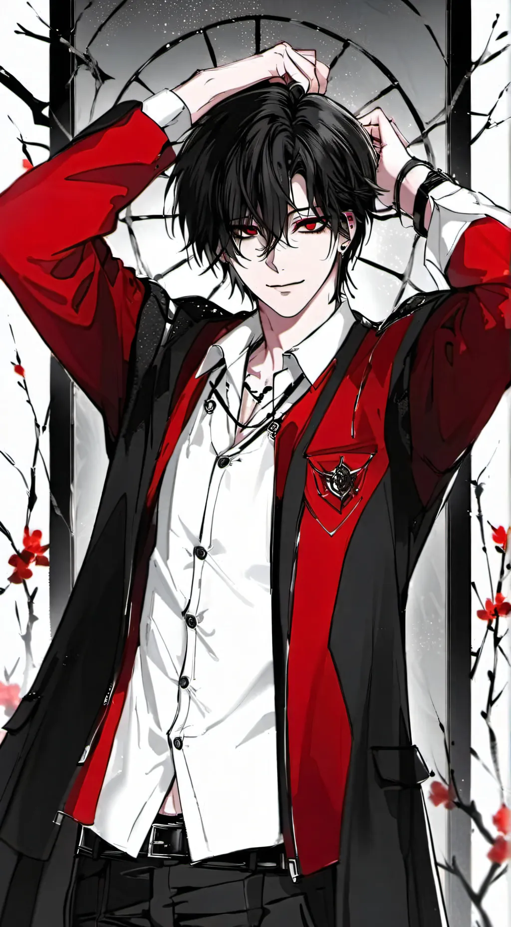 ai character: 景言 background