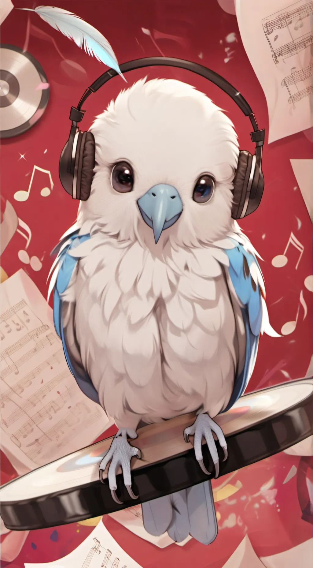 ai character: Scratchy Beats background