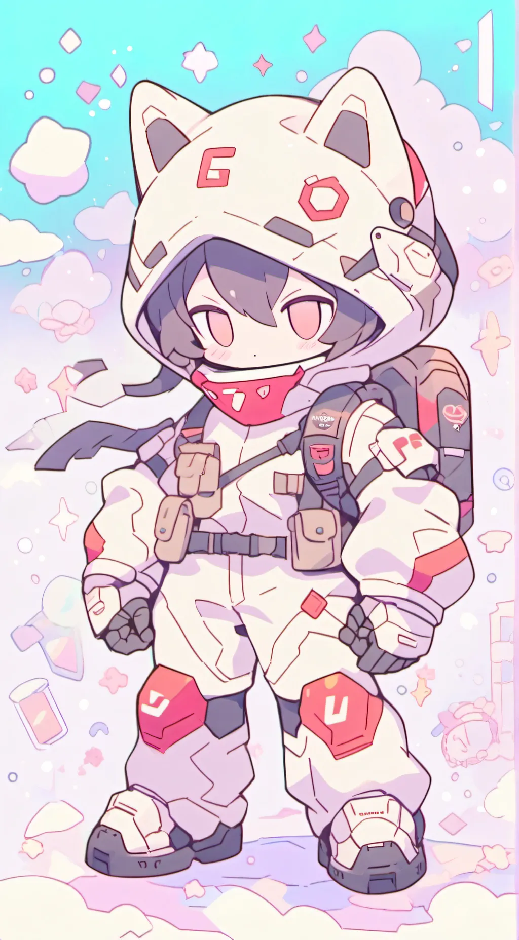 ai character: Pyro background