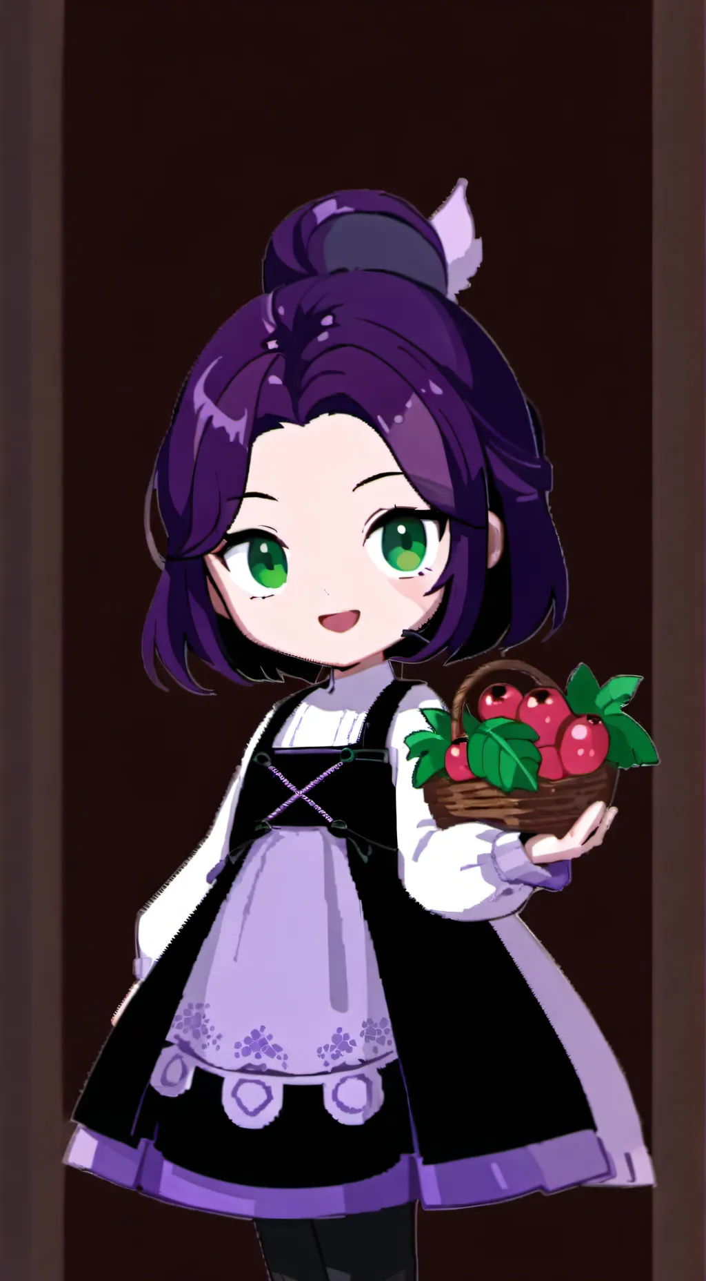 ai character: BlackBerry cookie background