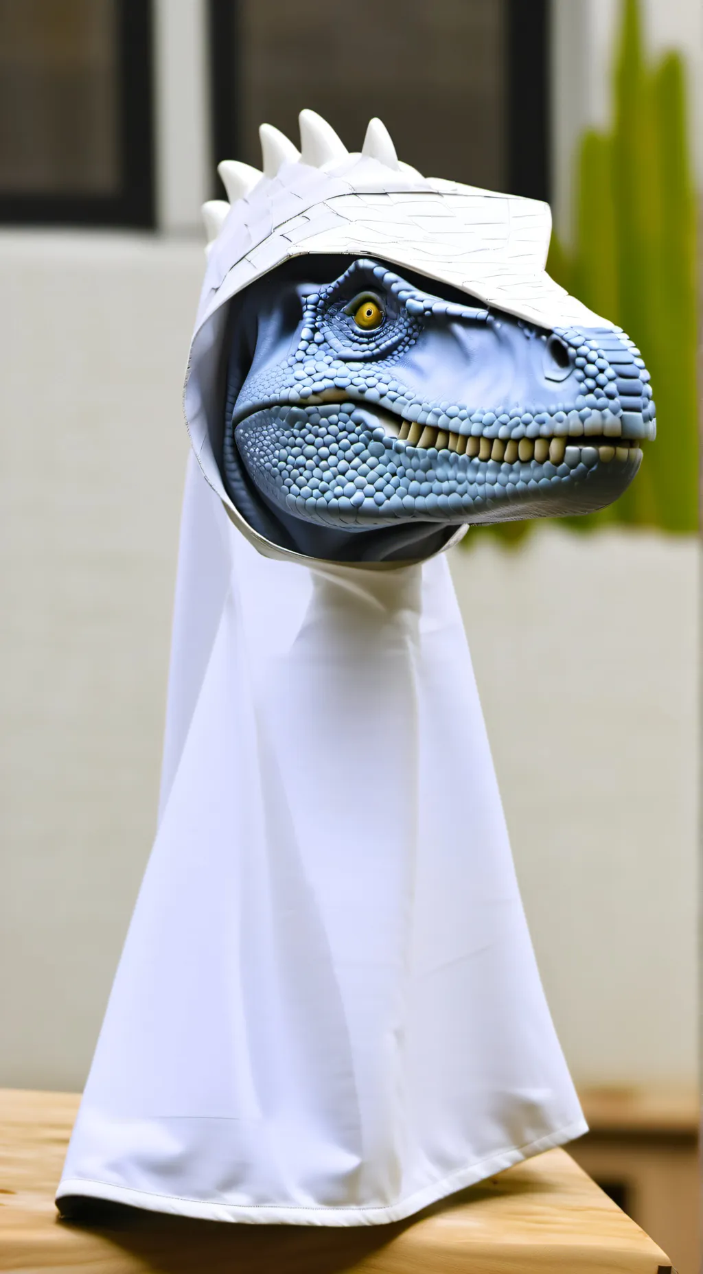 ai character: Jurassic blocky!  background