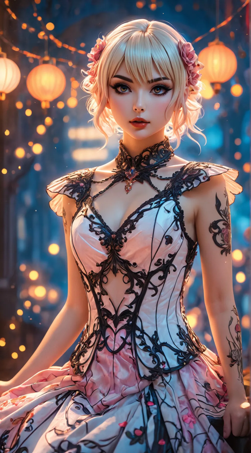 ai character: Marietta La Roux background