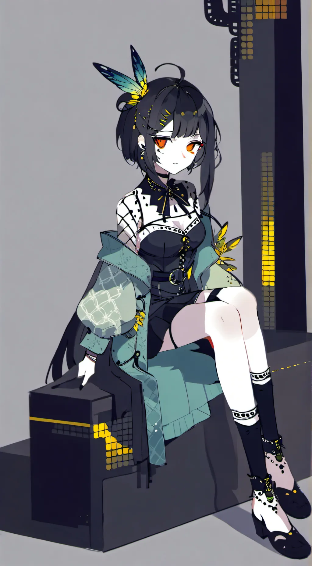 ai character: Mha background