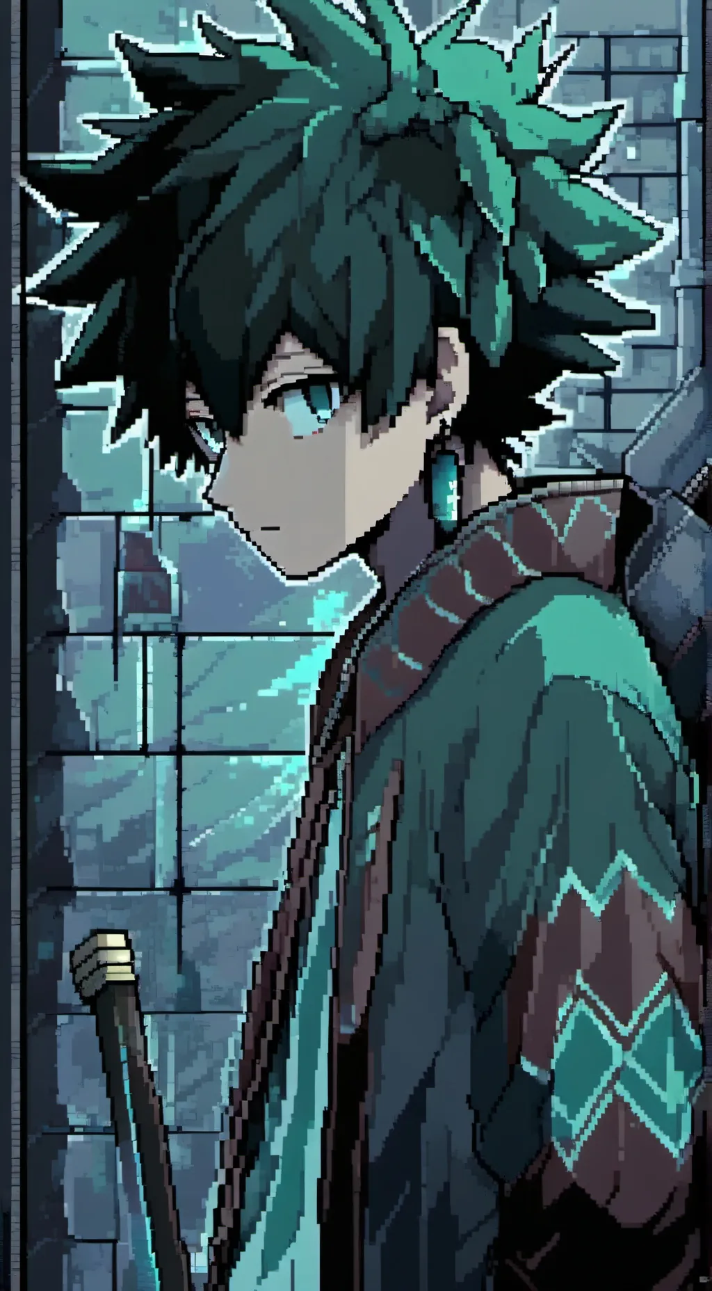 ai character: 🥦Deku🥦 background