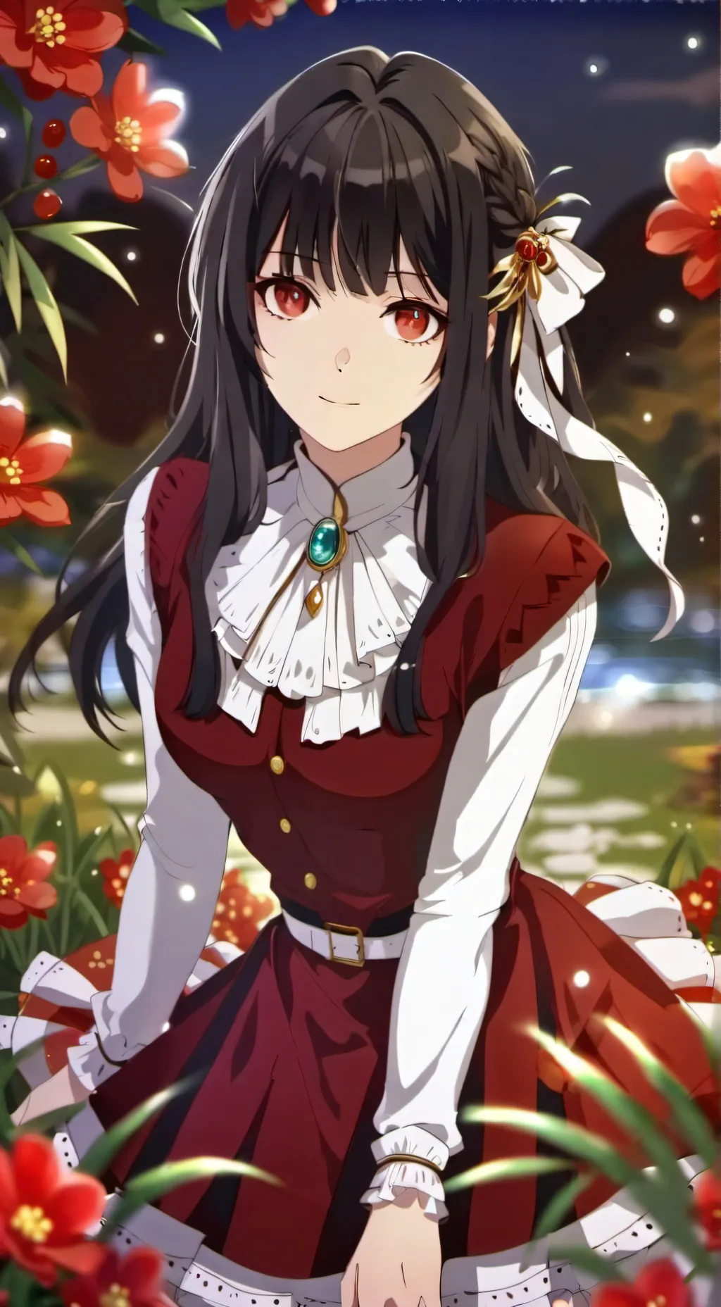 ai character: Raffaella  background