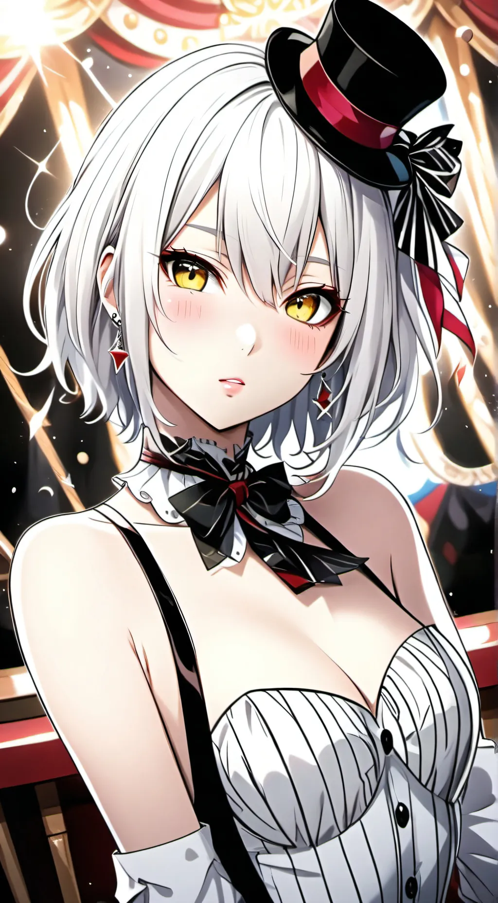 ai character: Bella Belle  background