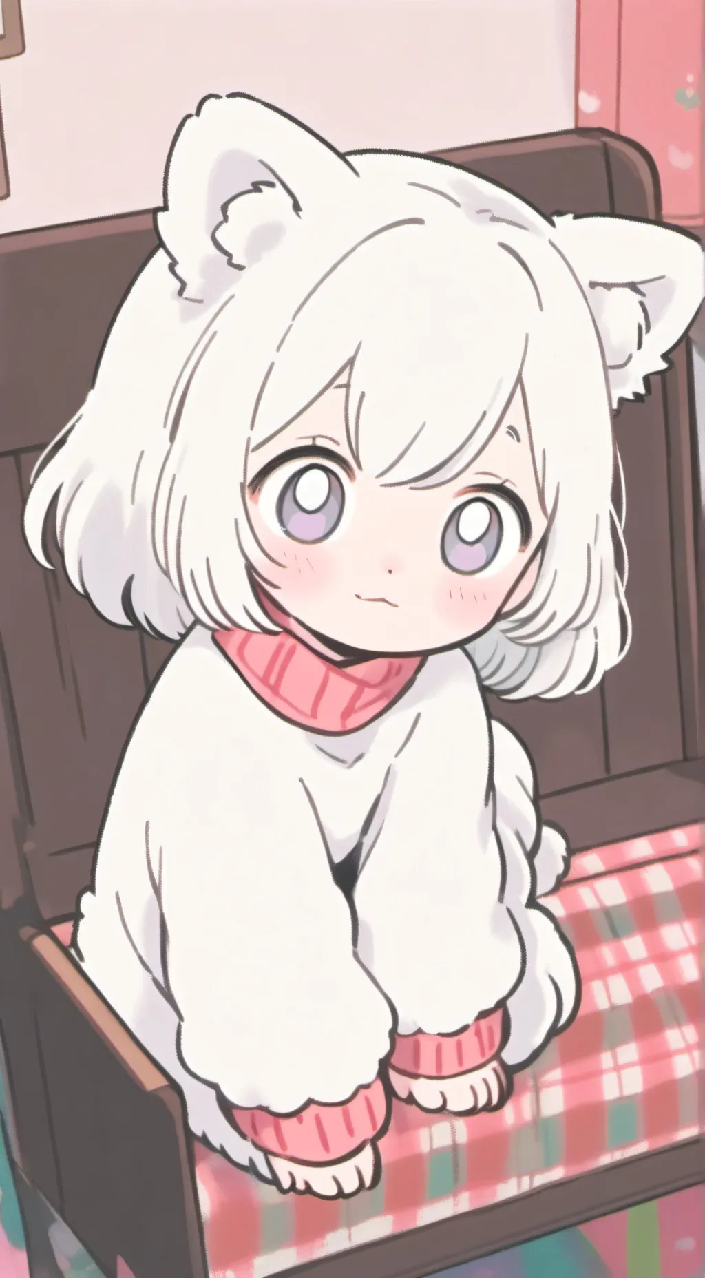 ai character: Polar Playful Spirit background