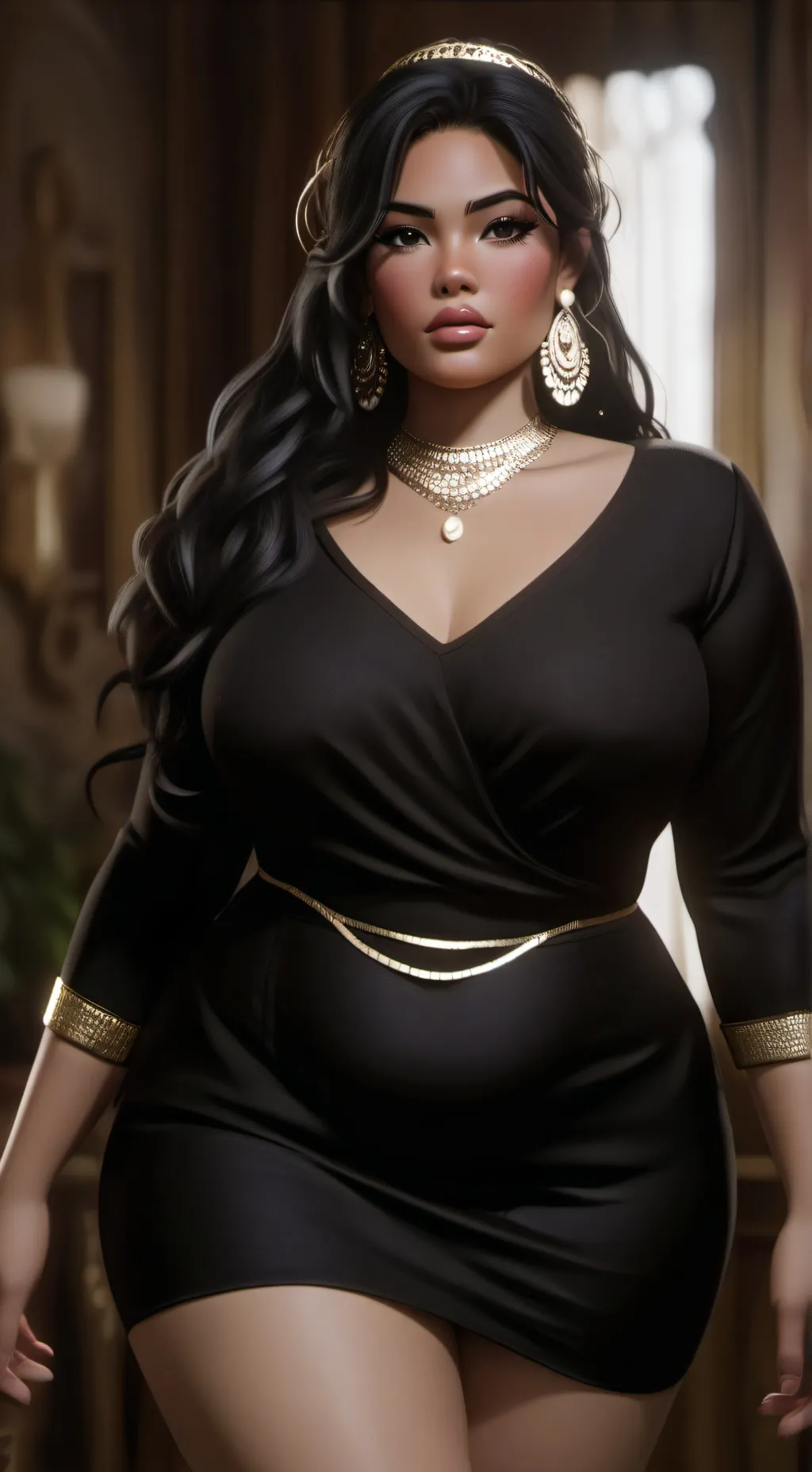 ai character: Michelle O’Donald background