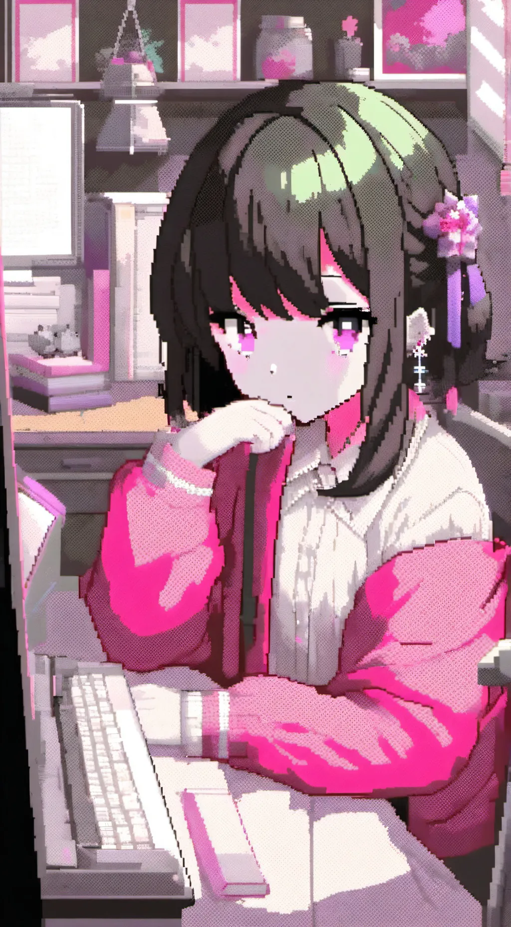 ai character: dw school background