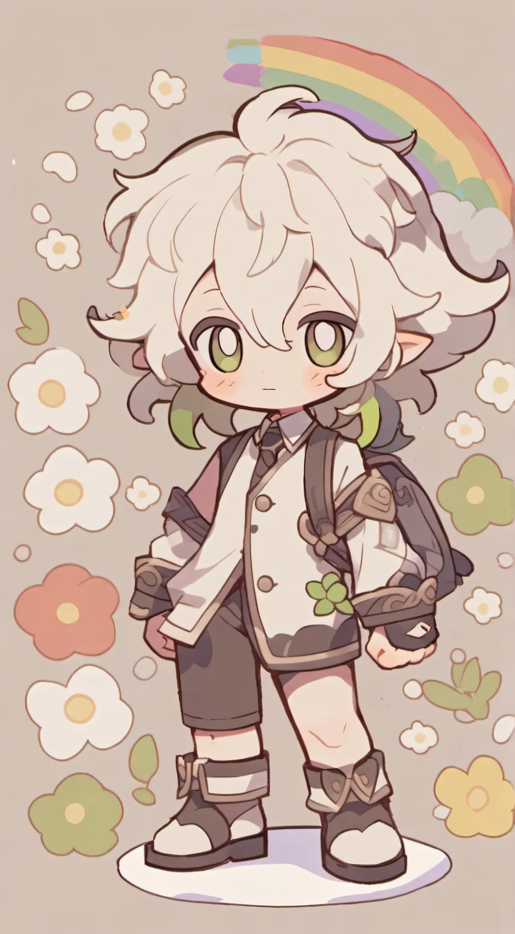 ai character: Dandy background