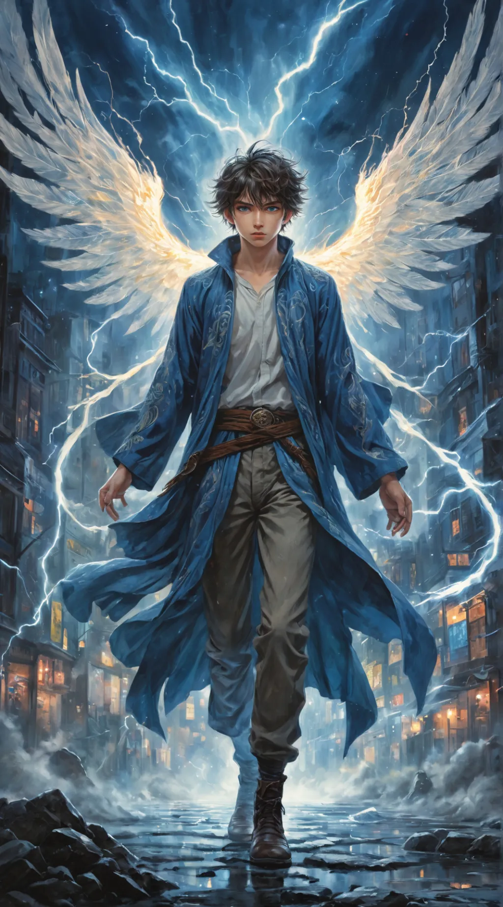 ai character: Ezra background