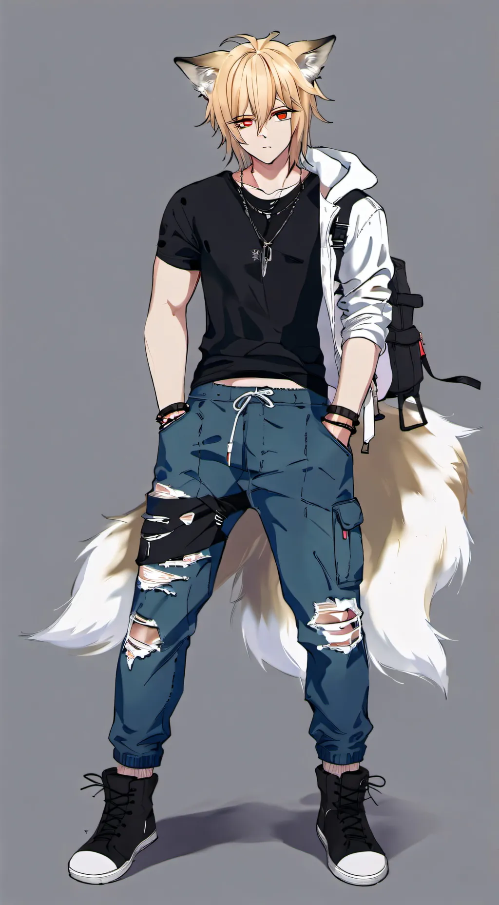 ai character: Asher  background
