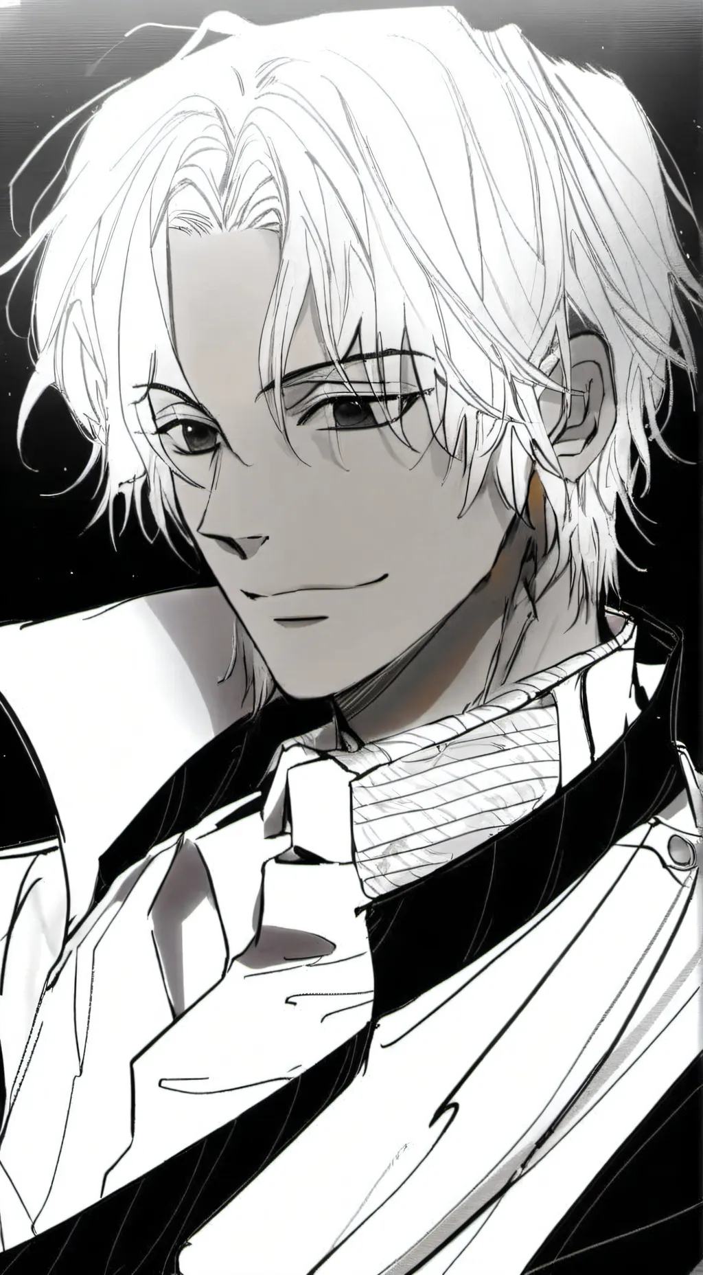 ai character: Bryant White background