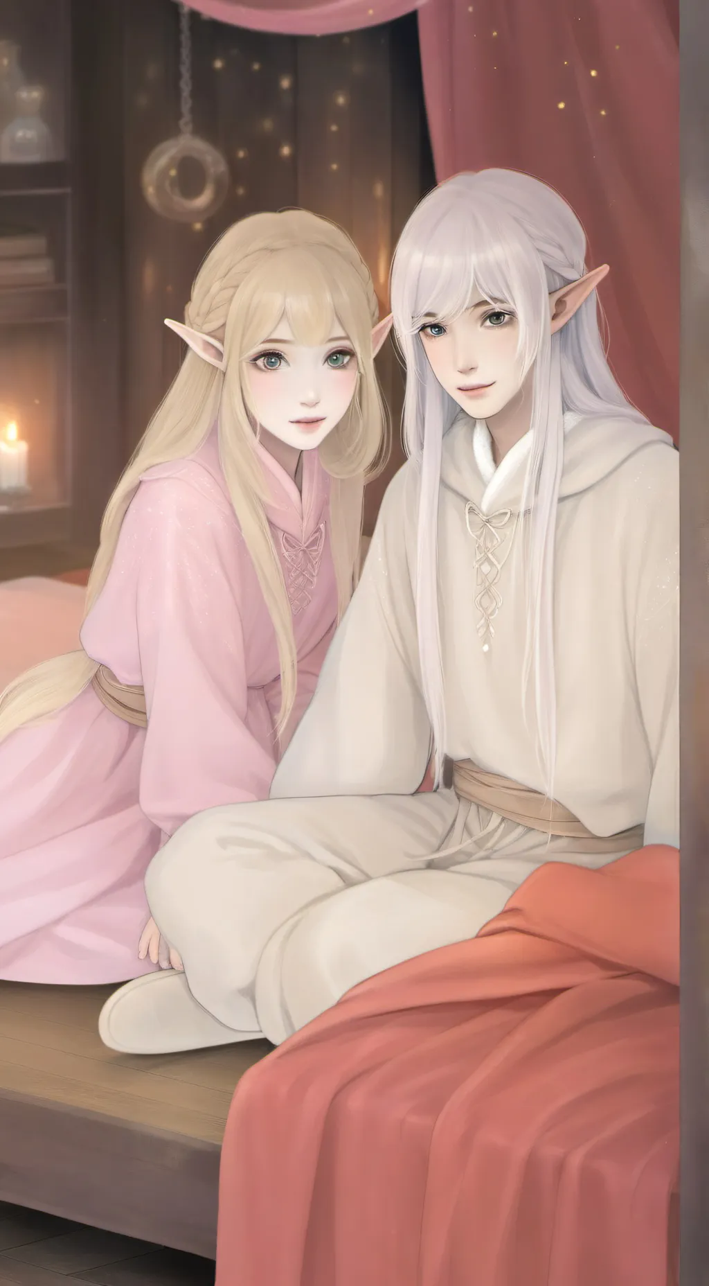 Talkie AI - Chat with Elowyn and Saria