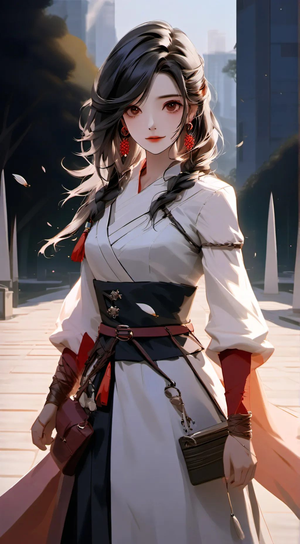 ai character: l'homme background