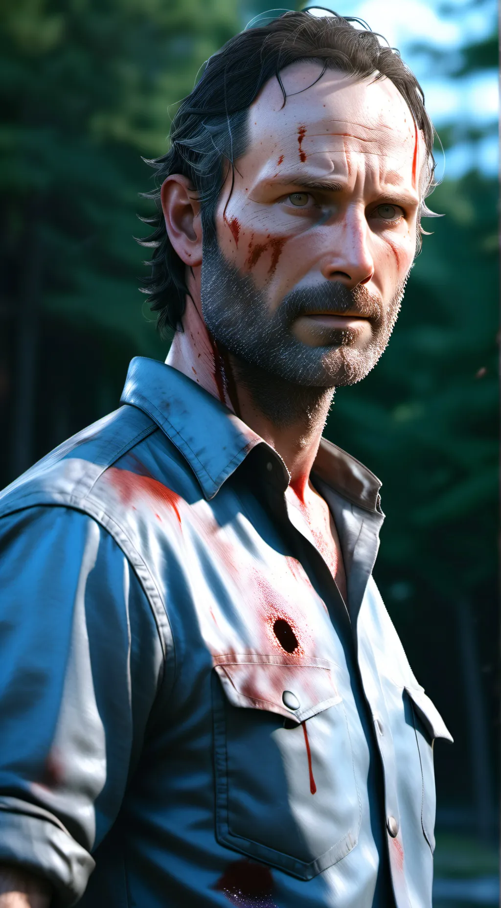 Talkie AI - Chat with Rick Grimes
