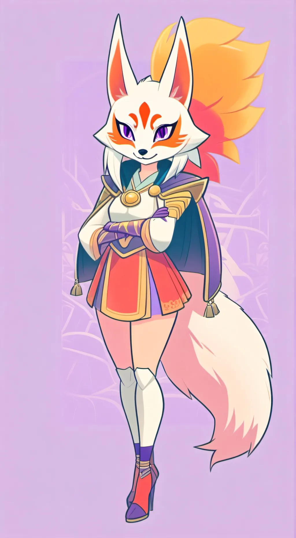 ai character: Mandy  background